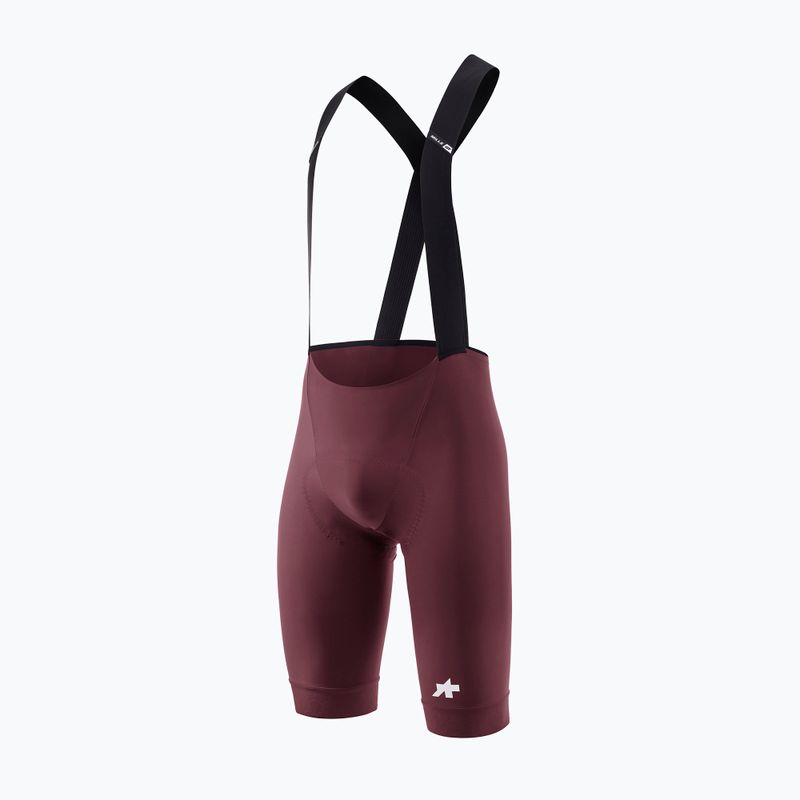 Мъжки шорти за колоездене ASSOS Mille GT S11 Bib Shorts burgundy red 4
