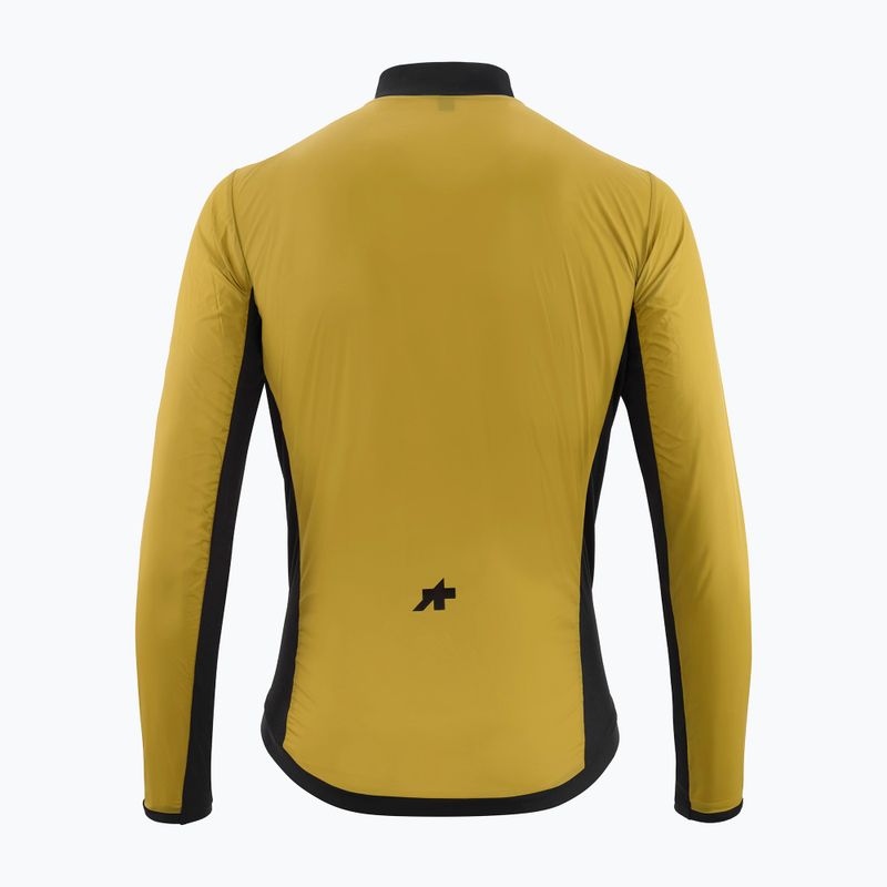 Мъжко яке за колоездене ASSOS Mille GT Wind S11 golden yellow 2