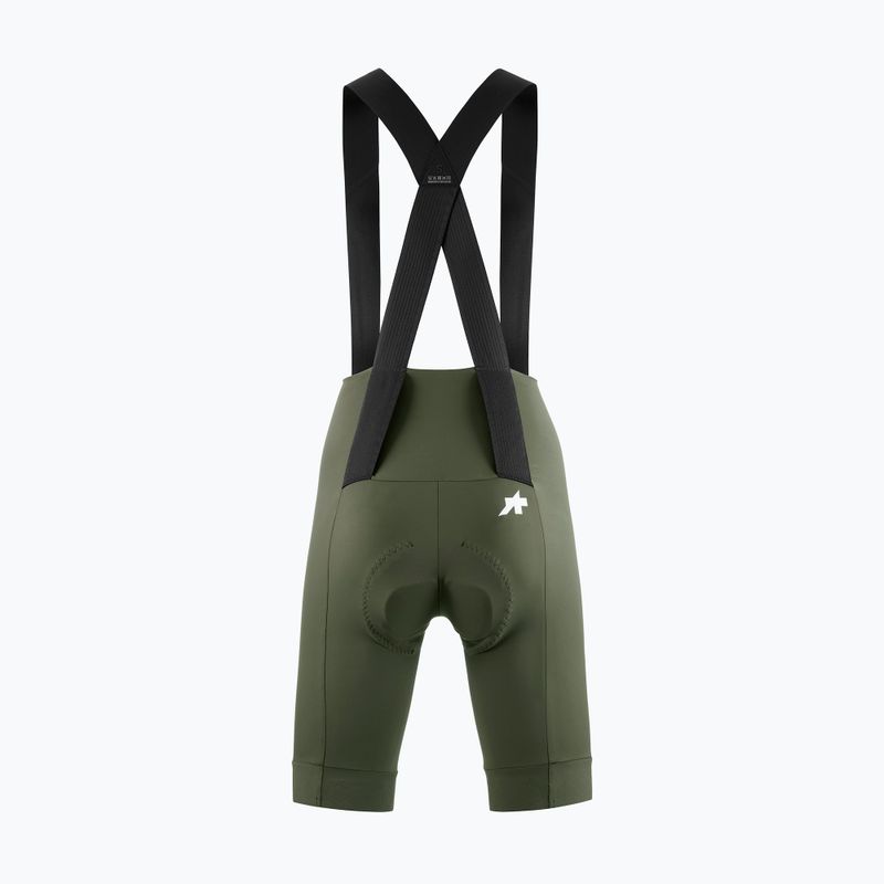 Дамски шорти за колоездене ASSOS Uma GT S11 Bib Shorts W moss green 2