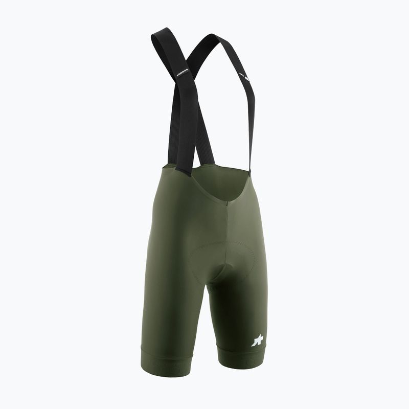 Дамски шорти за колоездене ASSOS Uma GT S11 Bib Shorts W moss green 3