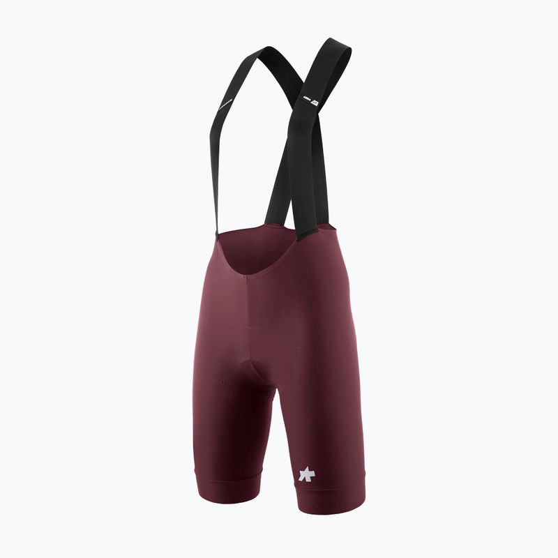 Дамски шорти за колоездене ASSOS Uma GT S11 Bib Shorts W burgundy red 4