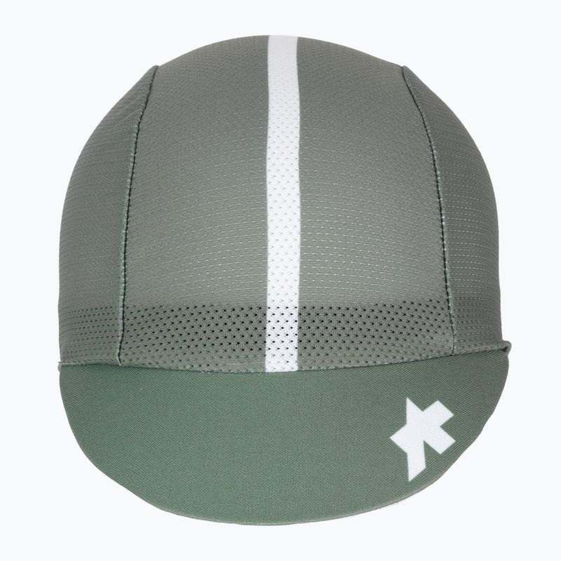 Шапка с козирка за колоездене ASSOS Endurance P1 edge green 2