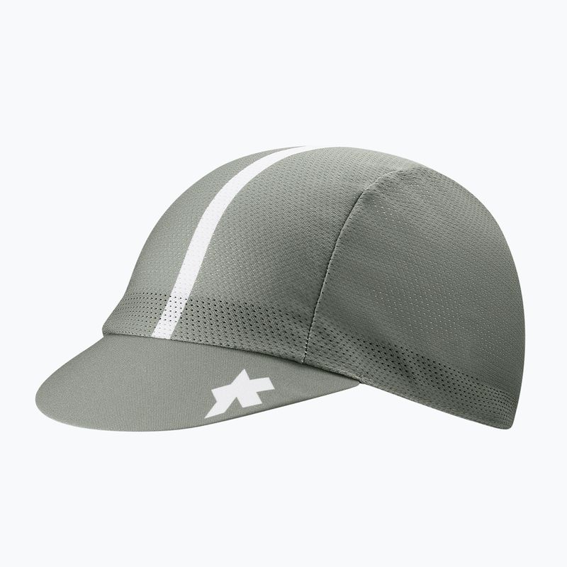 Колоездачна шапка с козирка ASSOS Endurance P1 edge green 2