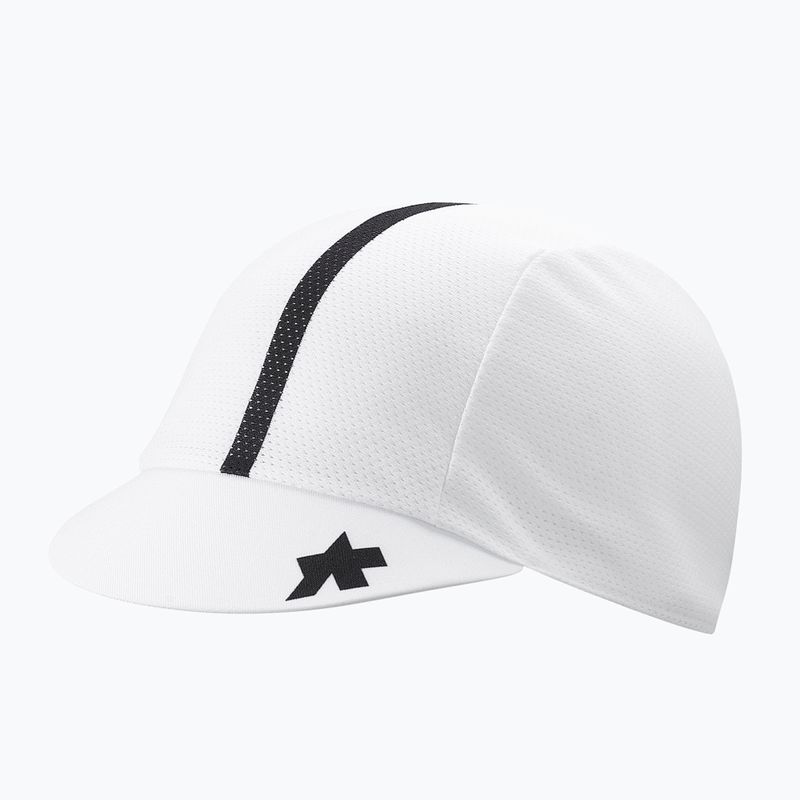 Шапка с козирка за колоездене ASSOS Endurance P1 white