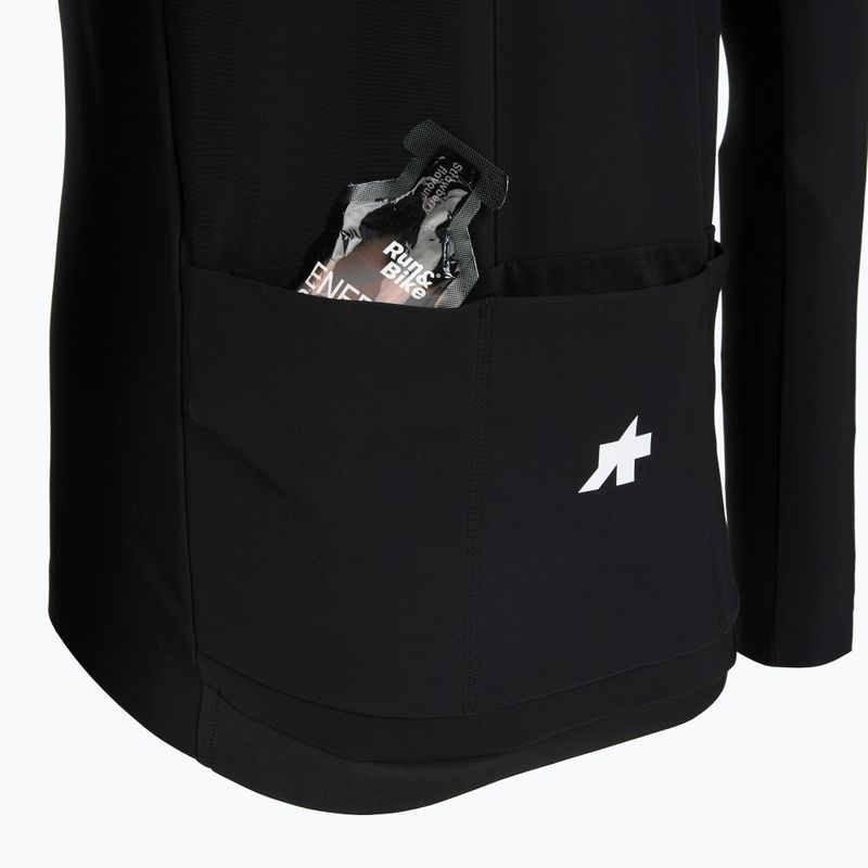 Мъжка велосипедна блуза с дълъг ръкав ASSOS Mille GT Spring Fall Jersey S11 black 4