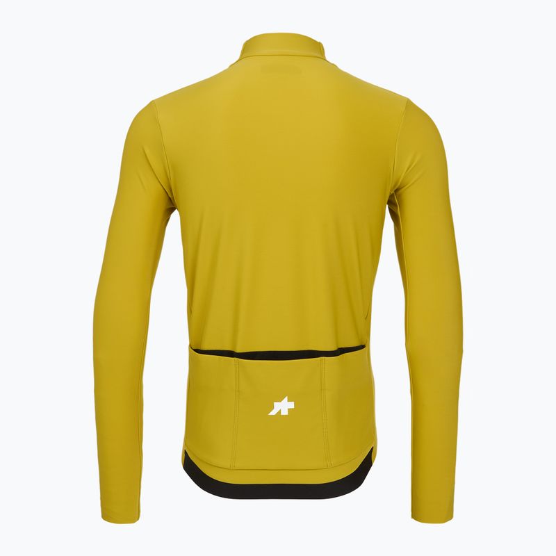 Мъжка велосипедна блуза с дълъг ръкав ASSOS Mille GT Spring Fall Jersey S11 golden yellow 2