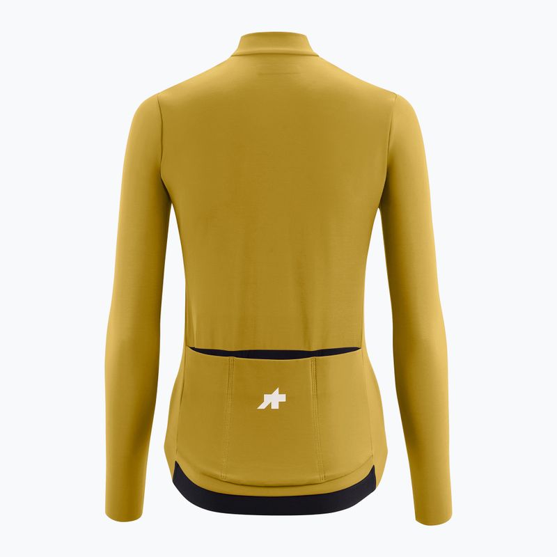 Дамска велосипедна блуза с дълъг ръкав ASSOS Mille GT Spring Fall Jersey S11 golden yellow 2