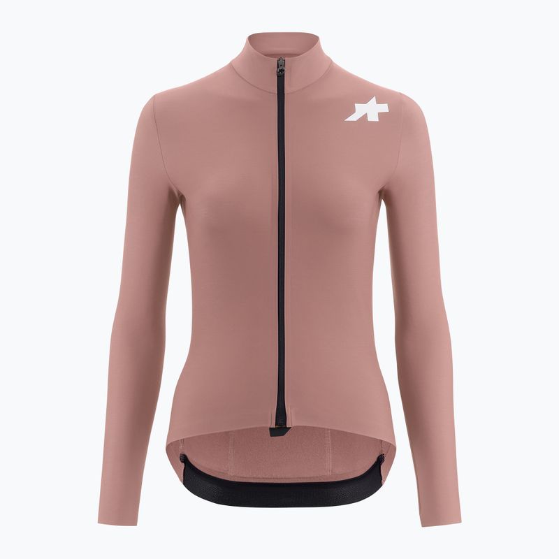 Дамска велосипедна блуза с дълъг ръкав ASSOS Mille GT Spring Fall Jersey S11 blossom pink