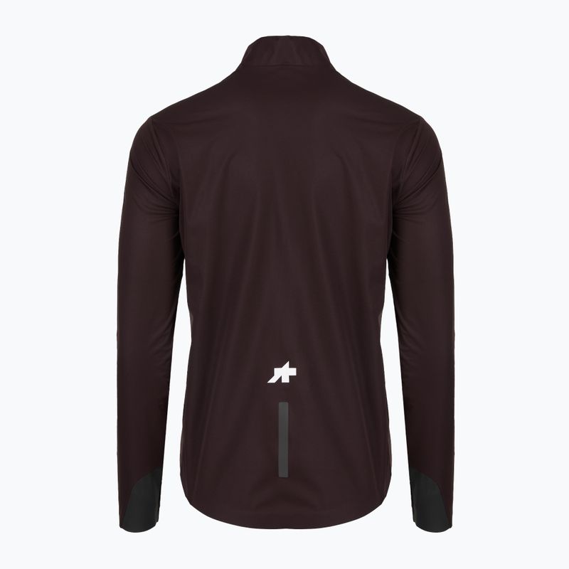 Дамско яке за колоездене ASSOS Mille GT Shell S11 Evo mulberry brown 2