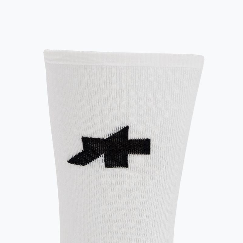 Чорапи ASSOS Equipe Spring Fall P1 white 3