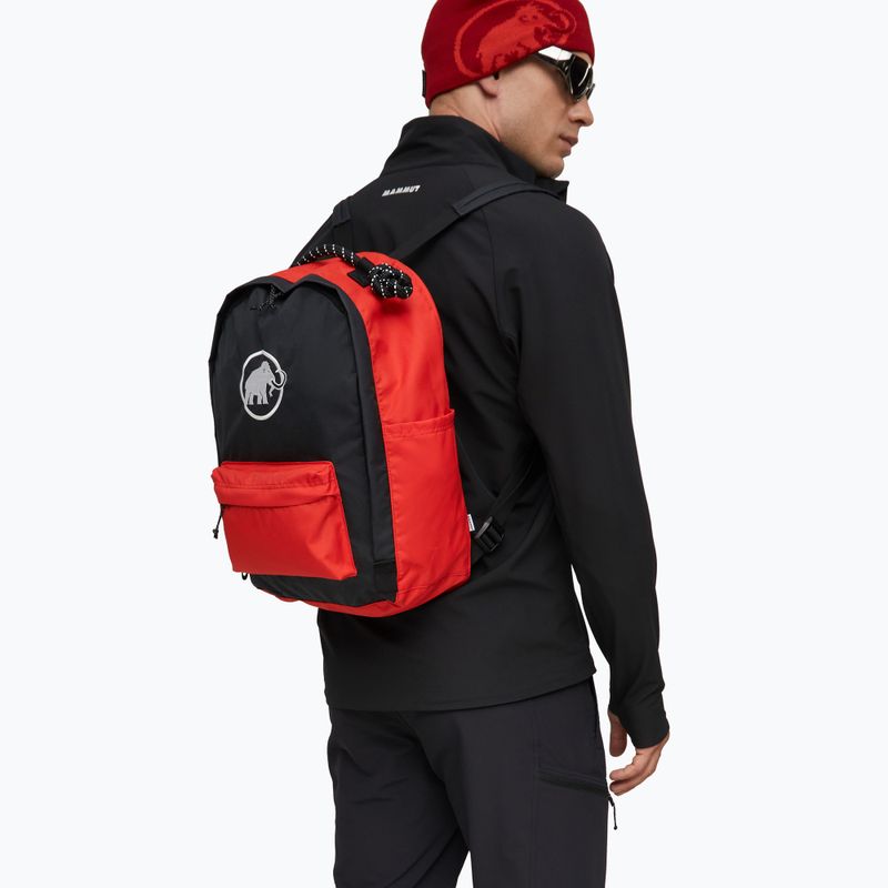 Градска раница Mammut Wully 20 l black/mammut red 3