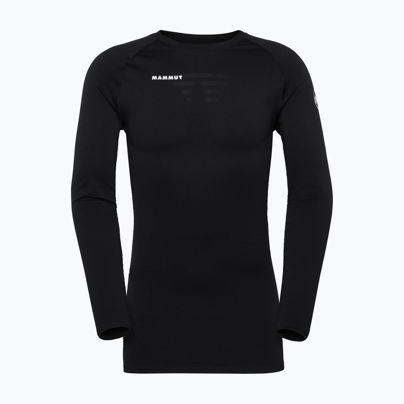 Мъжка термоактивна блуза Mammut All-Mountain Seamless BL Mid black/white 4