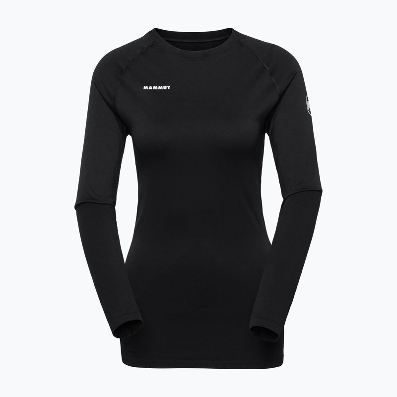 Дамска термоактивна блуза Mammut All-Mountain Seamless BL Mid black/white 4