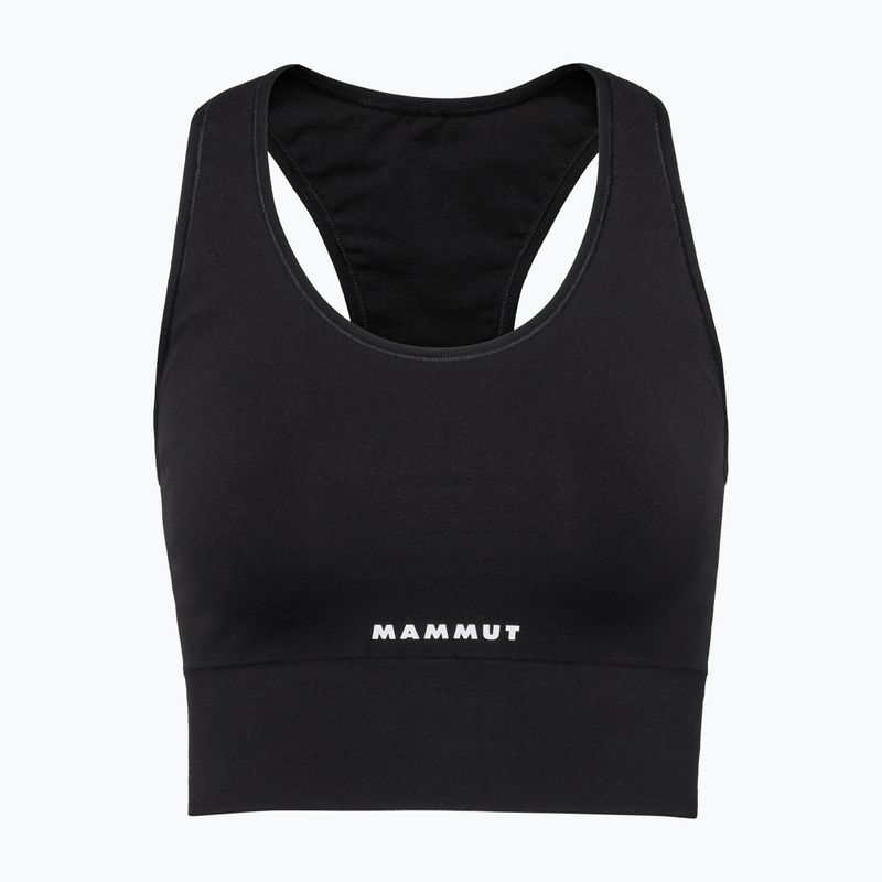 Термоактивен сутиен Mammut All-Mountain Seamless BL Sport black/white 4