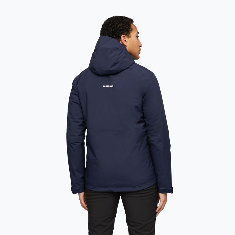Мъжко яке за дъжд Mammut Linard HS Thermo Hooded Jacket Men marine 2