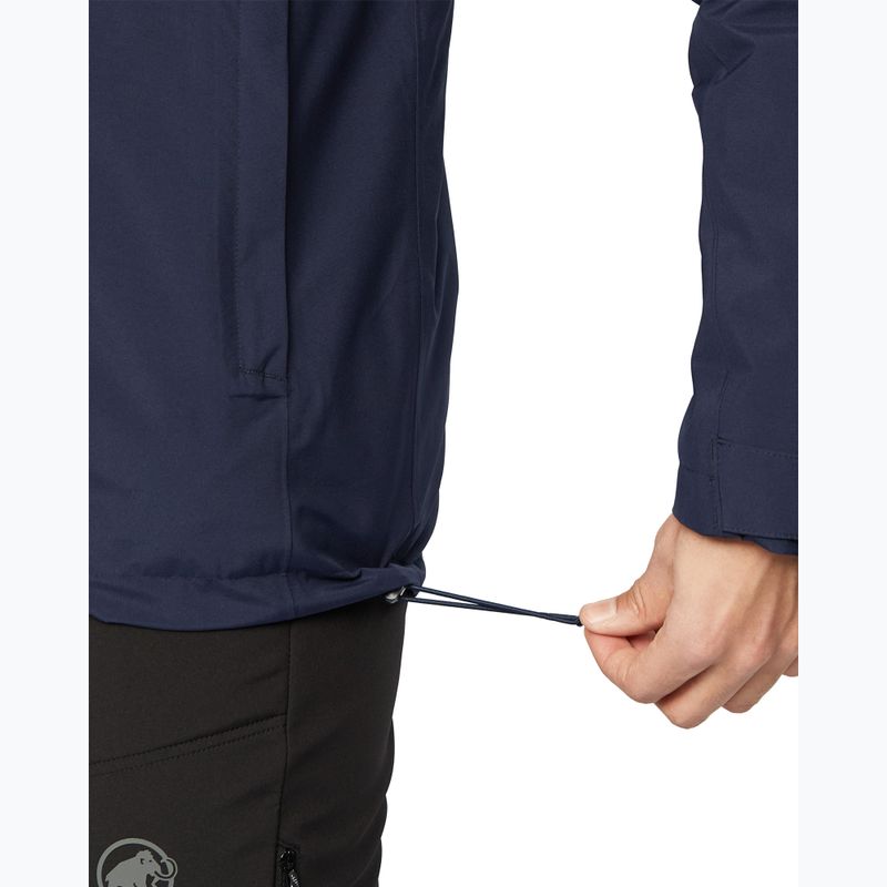 Мъжко яке за дъжд Mammut Linard HS Thermo Hooded Jacket Men marine 7