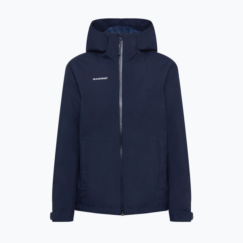 Дамско яке за дъжд Mammut Linard HS Thermo Hooded Jacket Women marine 10