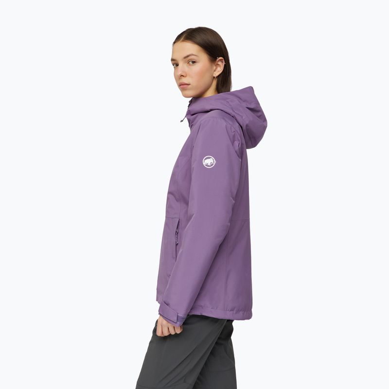 Дамско яке за дъжд Mammut Linard HS Thermo Hooded Jacket Women paloja 3