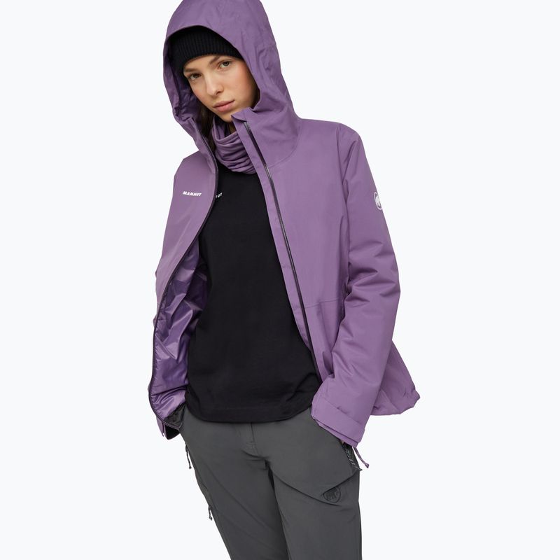 Дамско яке за дъжд Mammut Linard HS Thermo Hooded Jacket Women paloja 4