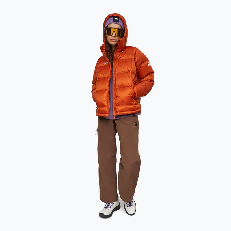 Дамско пухено яке Mammut Glacier Glow IN Hooded autumn larice 2