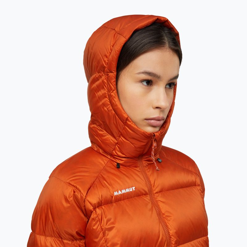 Дамско пухено яке Mammut Glacier Glow IN Hooded autumn larice 6
