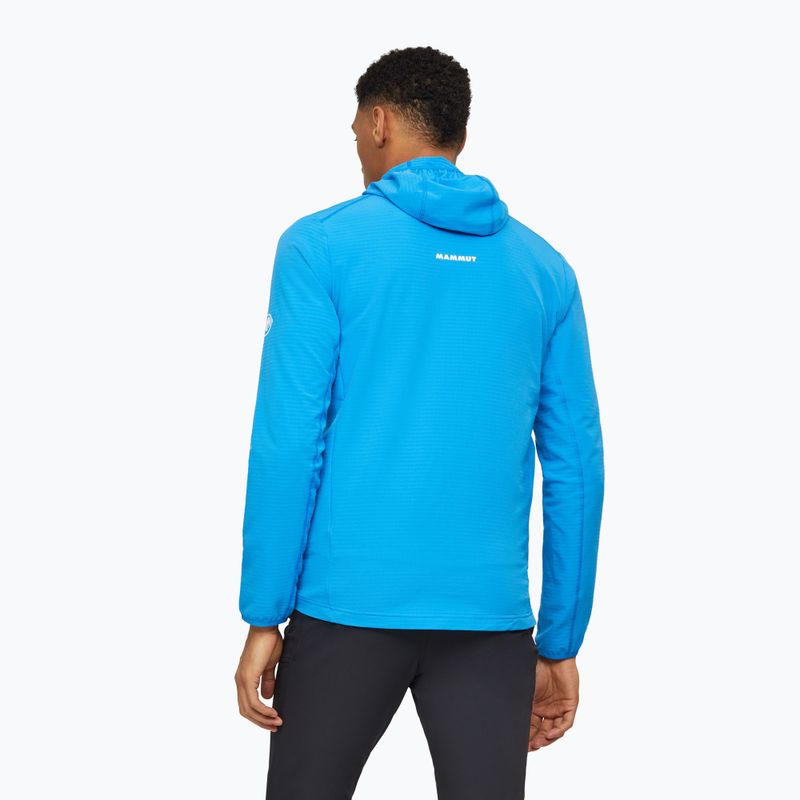 Мъжки суитшърт за трекинг Mammut Madris Light ML Hooded Jacket Men glacier blue/marine 3