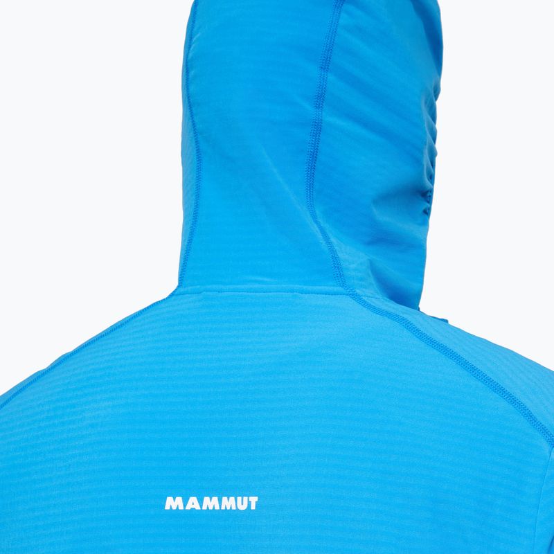 Мъжки суитшърт за трекинг Mammut Madris Light ML Hooded Jacket Men glacier blue/marine 6