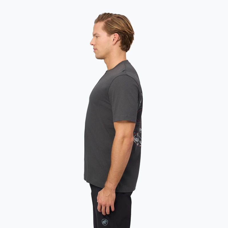 Мъжка тениска Mammut Base T-Shirt Men Avy gabbro 4