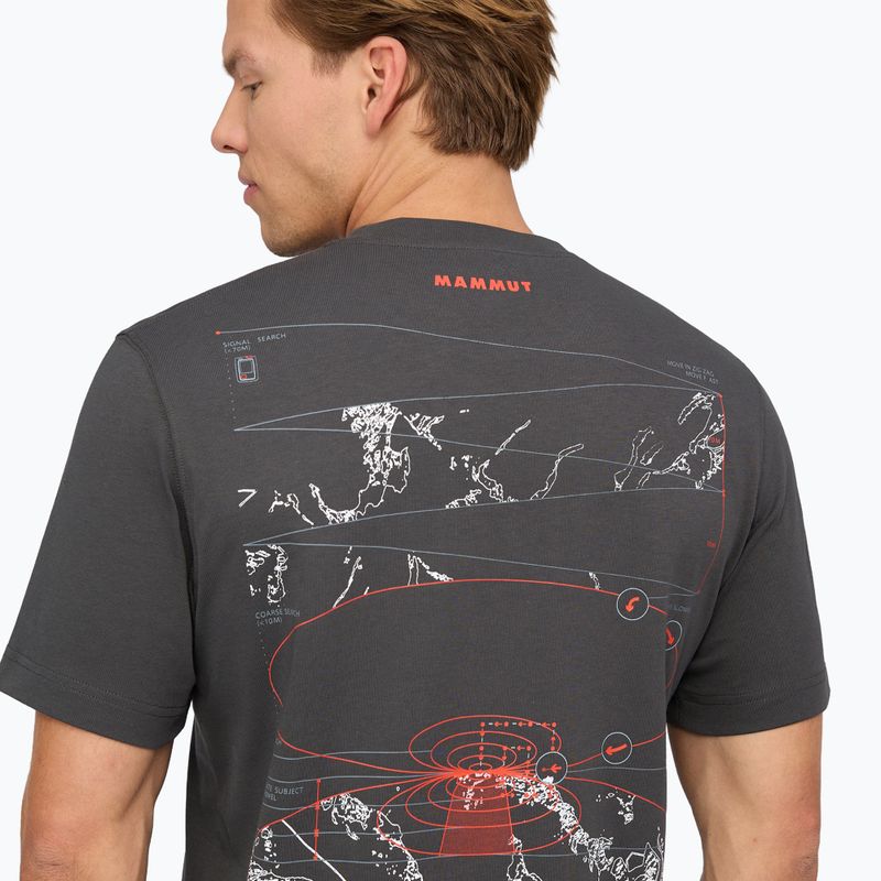 Мъжка тениска Mammut Base T-Shirt Men Avy gabbro 5