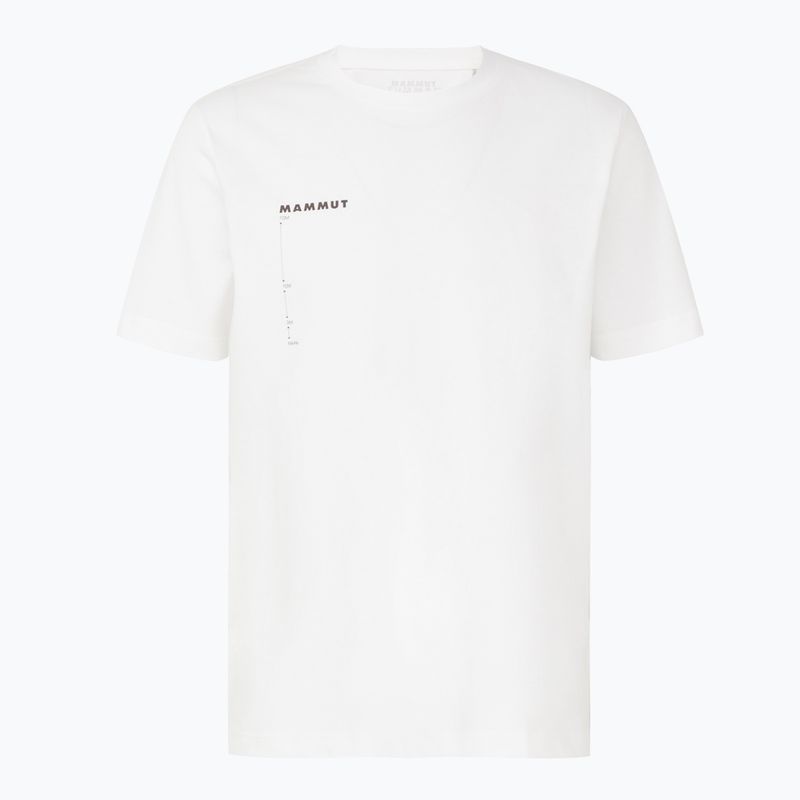 Мъжка тениска Mammut Base T-Shirt Men Avy white 4