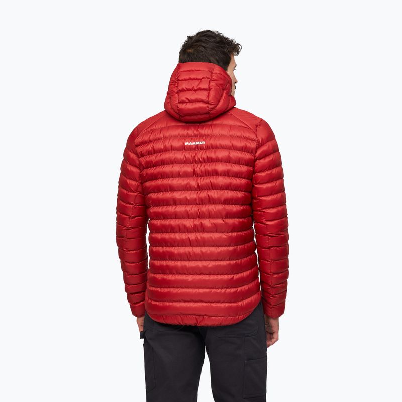 Мъжко ватирано яке Mammut Albula IN Hooded Jacket Men dark mammut red 2