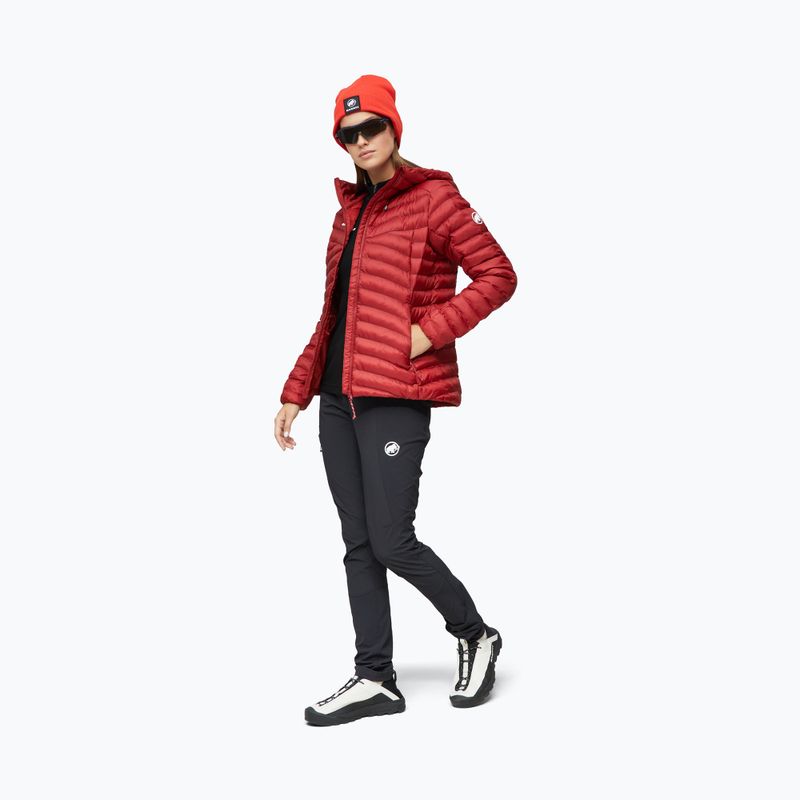 Дамско ватирано яке Mammut Albula IN Hooded Jacket Women dark mammut red 2