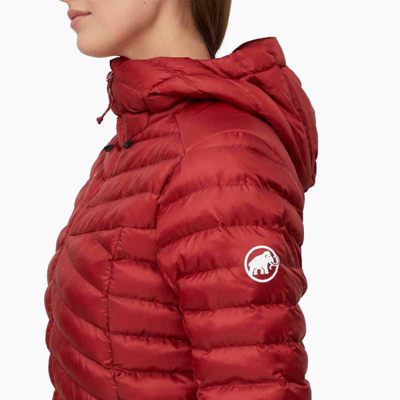 Дамско ватирано яке Mammut Albula IN Hooded Jacket Women dark mammut red 7