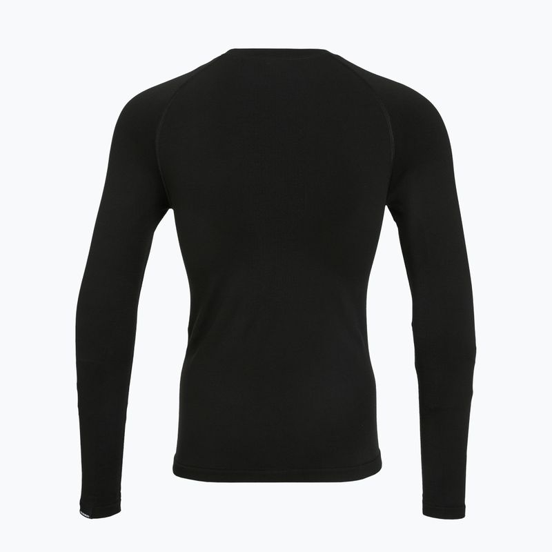 Мъжки термоактивен суитшърт Mammut All-Mountain Seamless BL Longsleeve Warm black 2