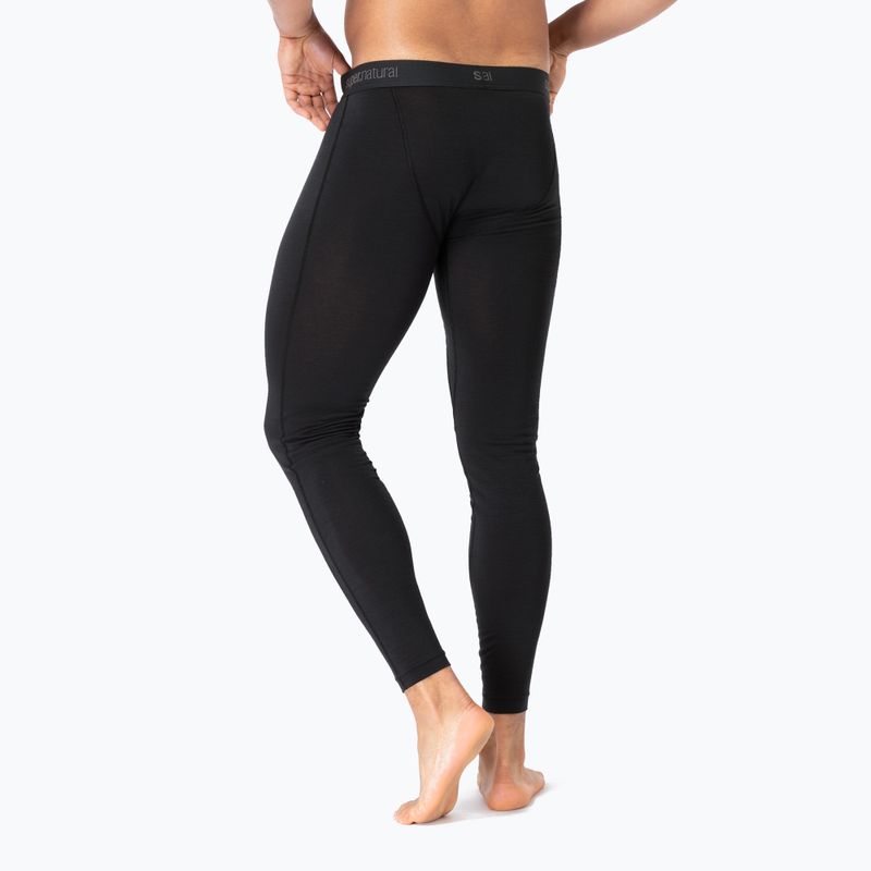Мъжки термоактивни панталони super.natural Tundra 175 jet black 3
