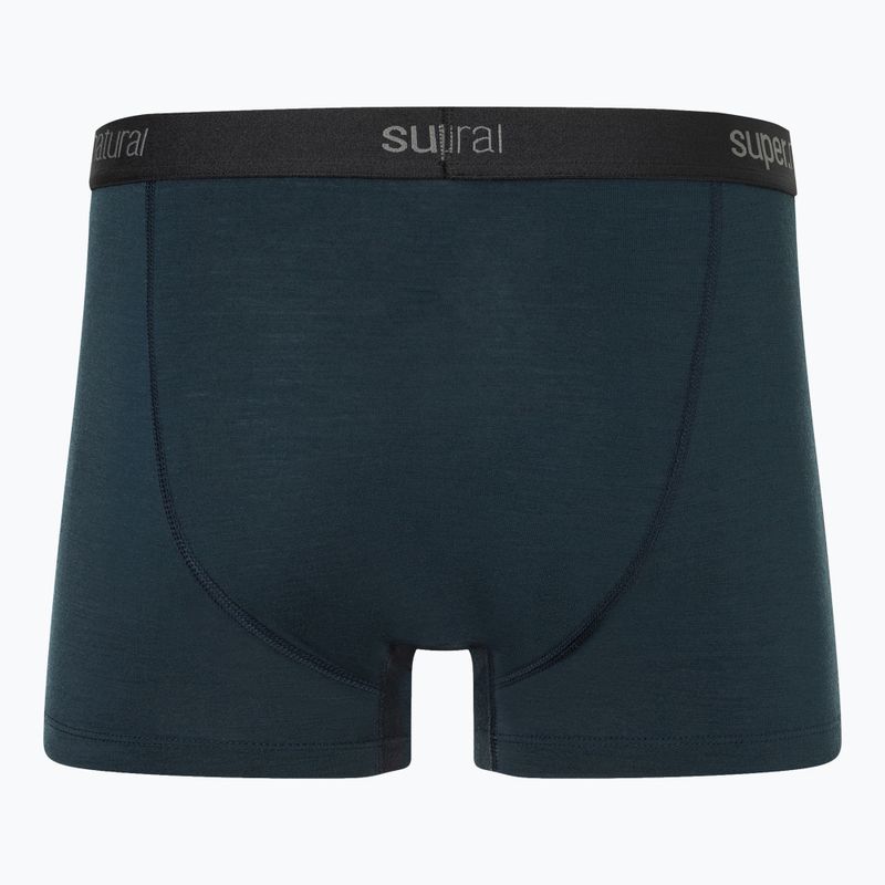 Мъжки термоактивни боксерки super.natural Tundra 175 blueberry 2