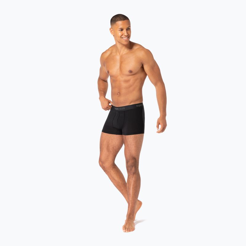 Мъжки термоактивни боксерки super.natural Tundra 175, 2 чифта jet black/jet black 4