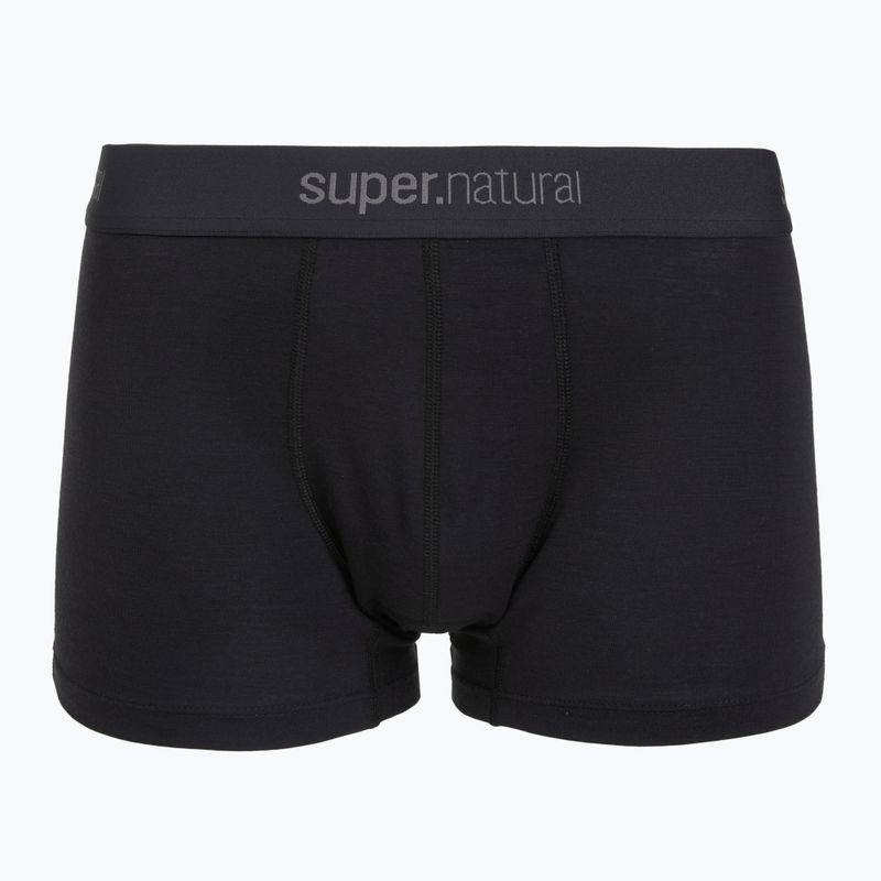 Мъжки термоактивни боксерки super.natural Tundra 175, 2 чифта jet black/jet black 2
