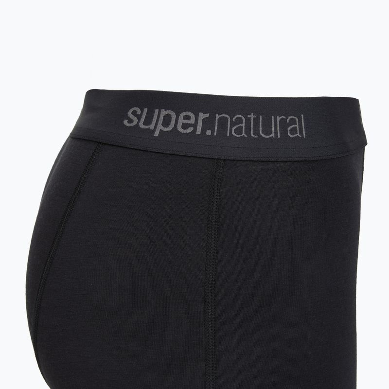 Мъжки термоактивни боксерки super.natural Tundra 175, 2 чифта jet black/jet black 4