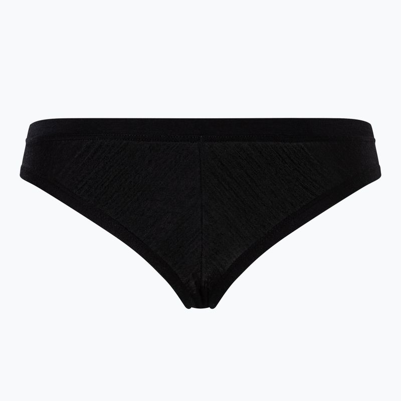 Дамски термоактивни бикини super.natural Tundra 175 Thong jet black 2
