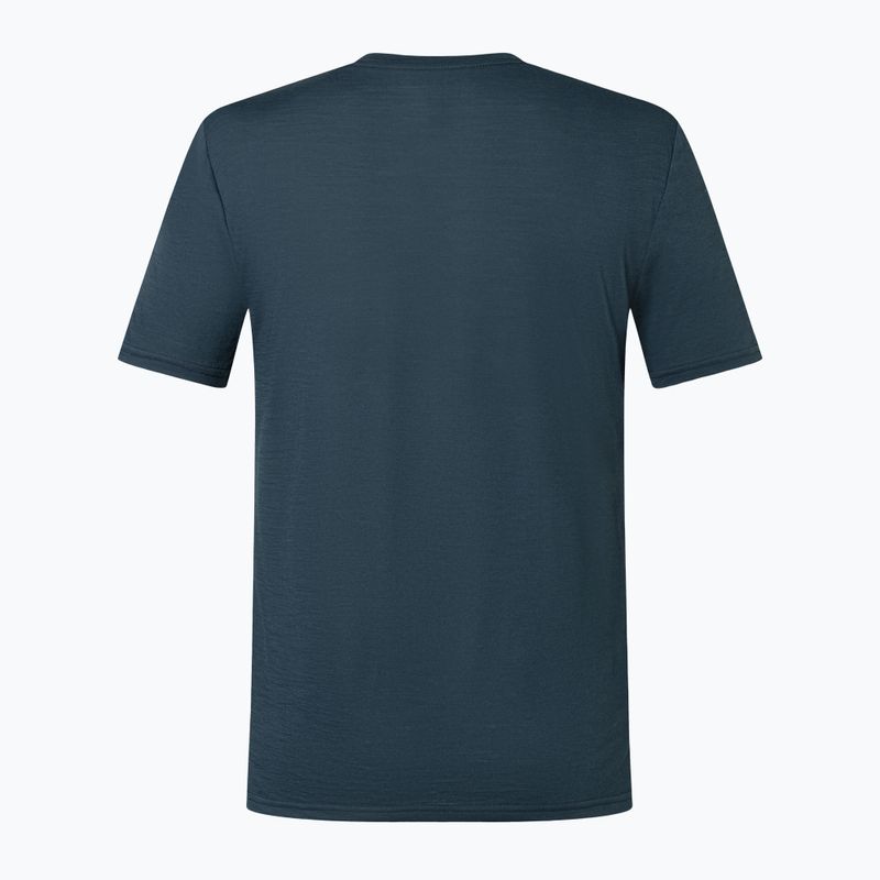 Мъжка тениска super.natural Carabineri Tee blueberry/vapor grey 3