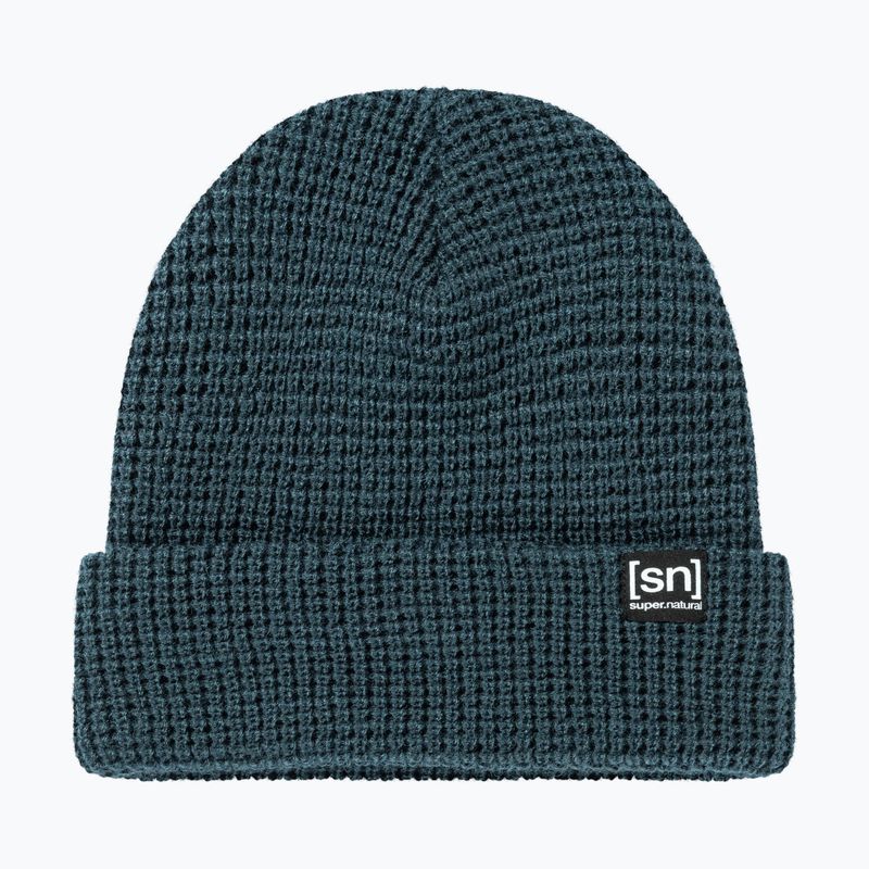 Зимна шапка super.natural City Beanie blueberry 2