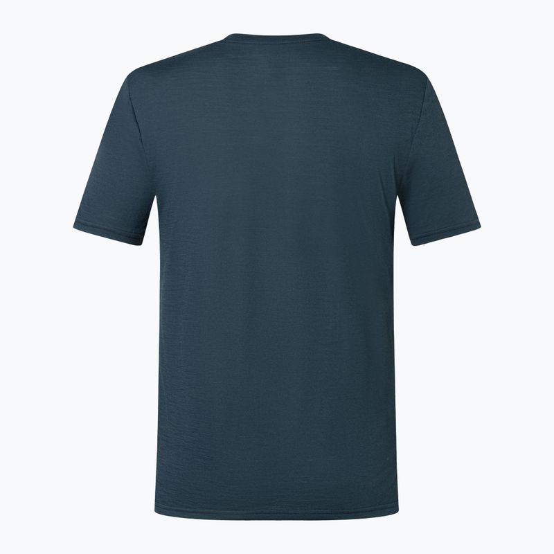 Мъжка тениска super.natural Sailor Tee blueberry/jet black/high risk red 4