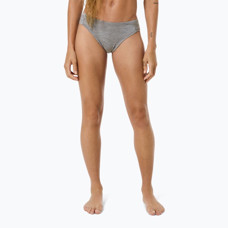 Дамски термоактивни бикини super.natural Tundra 175 Thong кашмир сив меланж 3