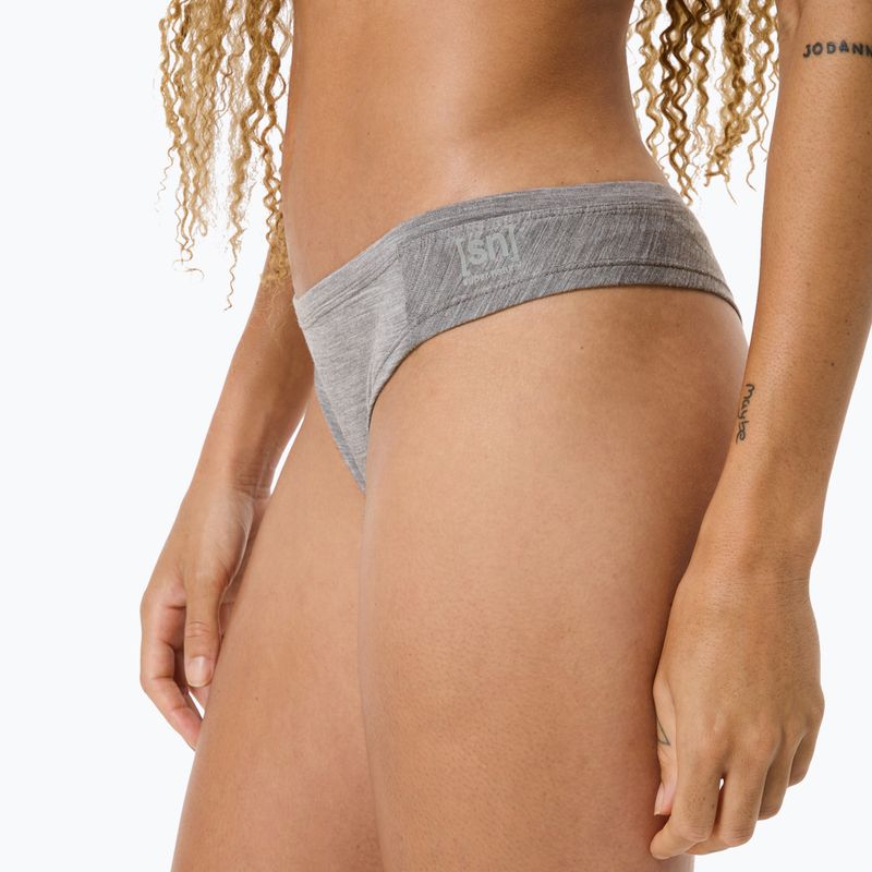 Термоактивни бикини super.natural Tundra 175 Thong cashmere grey melange 6