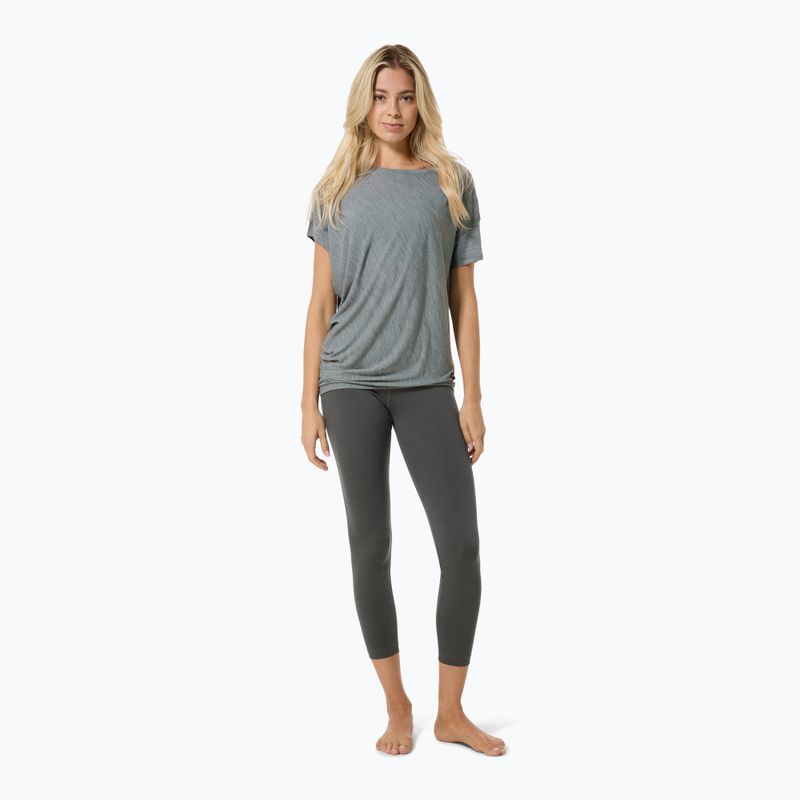 Дамска тениска за йога super.natural Yoga Loose Tee cashmere grey melange 2