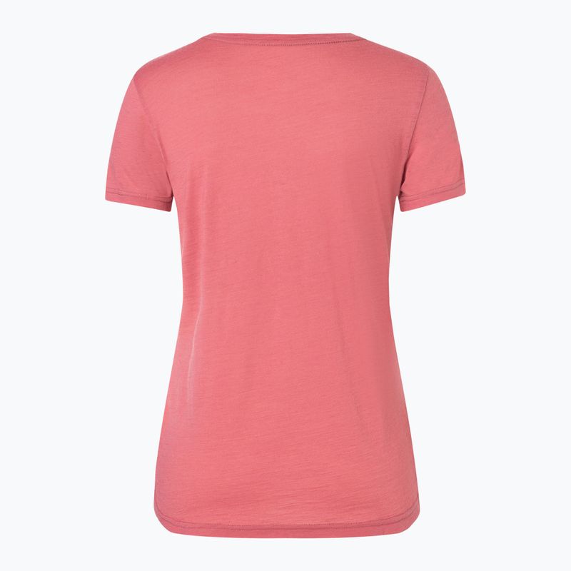 Дамска тениска super.natural Rock Flowers Tee mauvewood/various 5