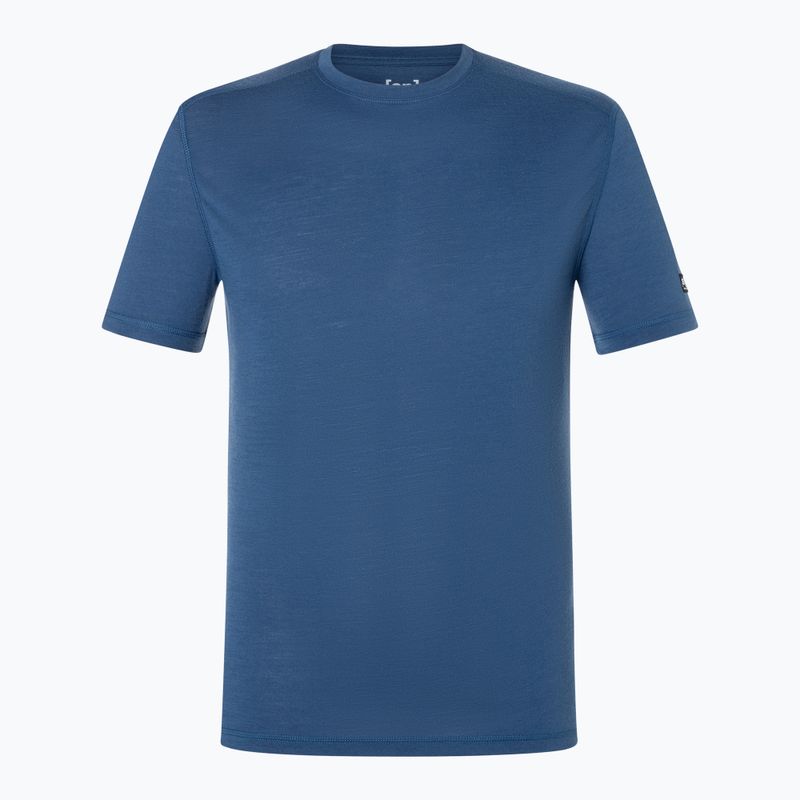 Мъжка термоактивна тениска super.natural Sierra 140 Tee cashmere grey melange   4