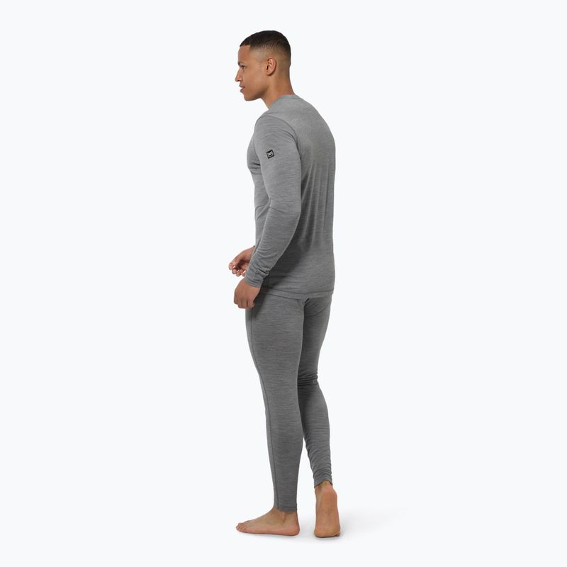 Мъжка термоактивна блуза Super.Natural Tundra 175 cashmere grey melange 3