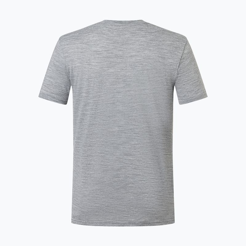 Мъжка тениска super.natural Carski cashmere grey melange/various 6